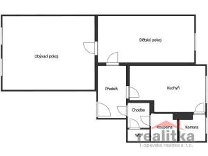 Pronájem bytu 2+1, Opava - Předměstí, Na Rybníčku, 73 m2