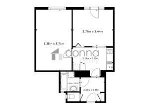Pronájem bytu 2+1, Praha, Plzeňská, 52 m2