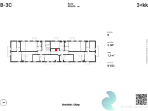 Prodej bytu 3+kk, České Budějovice - České Budějovice 5, 79 m2