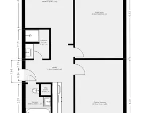 Prodej bytu 3+1, Nýřany, Revoluční, 84 m2