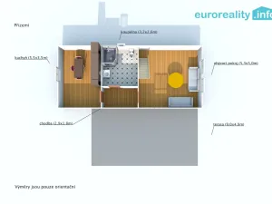 Prodej rodinného domu, Strašín, Lazny, 116 m2