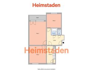 Pronájem bytu 3+1, Havířov - Město, nám. Republiky, 69 m2