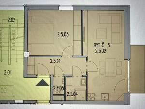 Prodej bytu 2+kk, Bublava, 52 m2