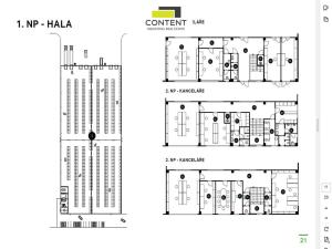 Pronájem výrobních prostor, Zlín, Rybníky V, 3500 m2