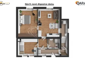 Prodej rodinného domu, Hostomice, Dubinská, 70 m2