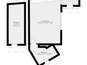 Pronájem bytu 1+kk, Praha - Nové Město, Na Moráni, 47 m2