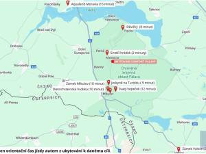 Pronájem ubytování, Klentnice, 822 m2
