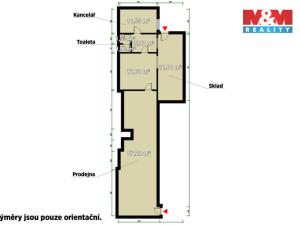 Pronájem obchodního prostoru, Rokycany - Střed, Masarykovo náměstí, 116 m2