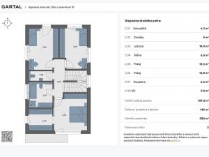 Prodej rodinného domu, Praha - Kolovraty, Měsíčková, 145 m2