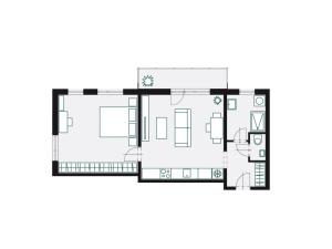 Prodej bytu 2+kk, Poruba, Mongolská, 57 m2