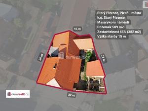 Prodej ubytování, Starý Plzenec, Masarykovo náměstí, 340 m2