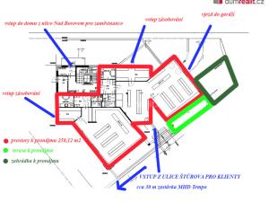 Pronájem obchodního prostoru, Praha, Štúrova, 143 m2
