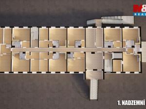 Prodej činžovního domu, Milovice, Topolová, 4261 m2