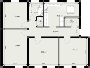 Prodej bytu 4+1, Ústí nad Labem - Klíše, Resslova, 109 m2