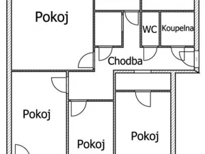 Prodej bytu 4+1, Olomouc, Trnkova, 86 m2