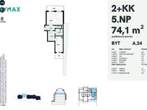 Prodej bytu 2+kk, Karlovy Vary, Šumavská, 74 m2