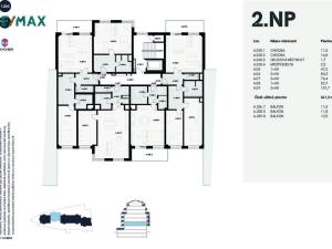 Prodej bytu 2+kk, Karlovy Vary, Šumavská, 86 m2