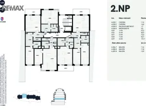 Prodej bytu 2+kk, Karlovy Vary, Šumavská, 86 m2