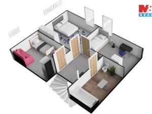 Prodej rodinného domu, Hostivice, 28. října, 90 m2