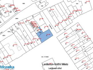 Pronájem bytu 3+kk, Lanškroun - Lanškroun-Vnitřní Město, nám. J. M. Marků, 86 m2