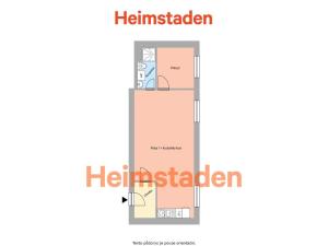 Pronájem bytu 2+kk, Ostrava - Poruba, náměstí Jana Nerudy, 42 m2