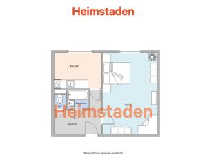 Pronájem bytu 1+1, Havířov - Město, Chopinova, 38 m2