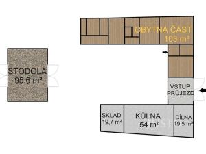 Prodej rodinného domu, Cehnice, 120 m2
