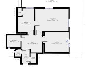 Pronájem bytu 2+1, Praha - Střešovice, Za Hládkovem, 56 m2
