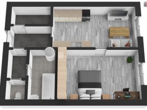 Pronájem bytu 1+1, Terezín, Komenského, 59 m2