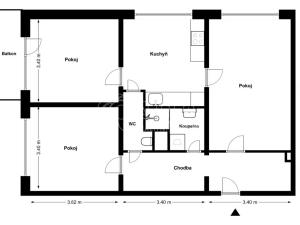 Pronájem bytu 3+1, Praha - Záběhlice, Narcisová, 69 m2