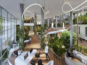 Pronájem kanceláře, Praha - Karlín, Karolinská, 916 m2