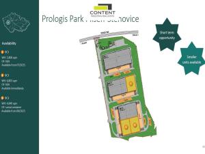 Pronájem skladu, Plzeň - Černice, K Cihelnám, 5808 m2