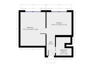 Pronájem bytu 1+1, Praha - Kamýk, Olbramovická, 36 m2