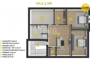 Prodej vily, Luže - Radim, 700 m2