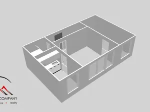Pronájem bytu 2+1, Krnov, Budovatelů, 48 m2