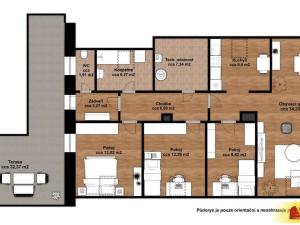 Prodej bytu 4+1, Moravský Krumlov, 101 m2