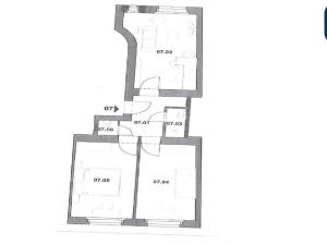Pronájem bytu 3+kk, Praha - Libeň, Davídkova, 55 m2