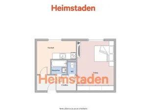 Pronájem bytu 1+1, Frýdek-Místek - Místek, Anenská, 33 m2
