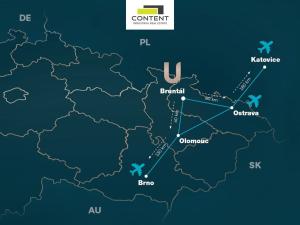 Pronájem výrobních prostor, Bruntál, Opavská, 3295 m2