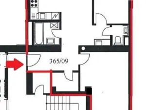Pronájem bytu 3+kk, Praha - Vršovice, Holandská, 64 m2