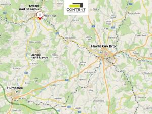 Pronájem výrobních prostor, Světlá nad Sázavou, náměstí Trčků z Lípy, 21900 m2