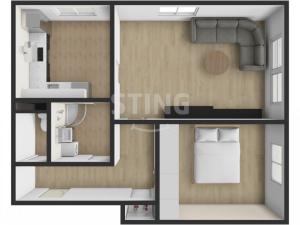 Prodej bytu 2+1, Ostrava, Kubánská, 52 m2
