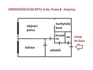 Prodej bytu 2+kk, Praha, Rajmonova, 43 m2