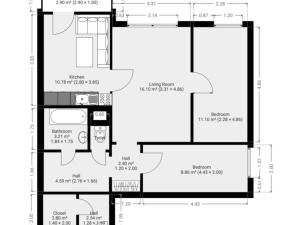 Pronájem bytu 3+1, Praha, Bramboříková, 66 m2