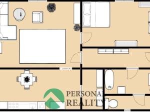 Prodej bytu 2+1, Káranice, 50 m2