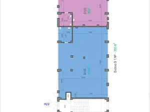 Pronájem výrobních prostor, Židlochovice, Nádražní, 48 m2