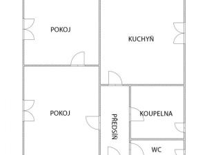 Prodej bytu 2+1, Nymburk, 28. října, 71 m2