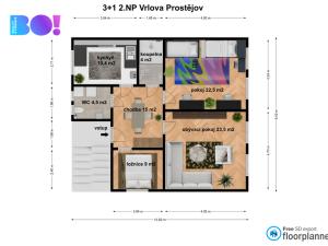 Prodej bytu 4+1, Prostějov, Vrlova, 111 m2
