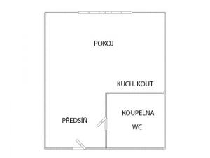 Prodej bytu 1+kk, Hranice, U pošty, 19 m2