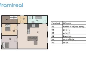 Prodej rodinného domu, Vrbovec - Hnízdo, 80 m2